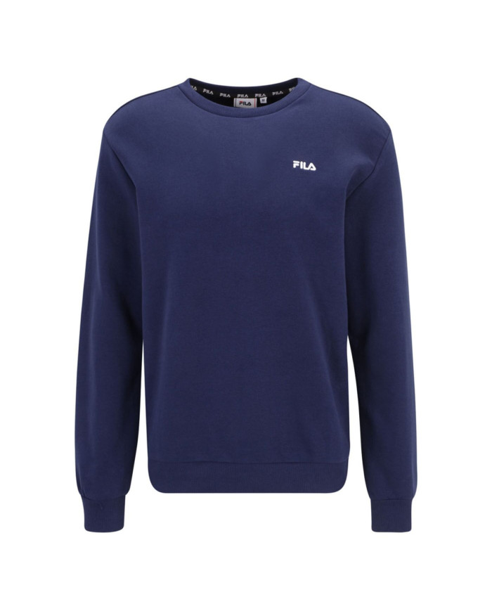 Bluza męska Fila BRUSTEM CREW SWEAT FAM034350001 Granatowa - Sklep online Mastersport