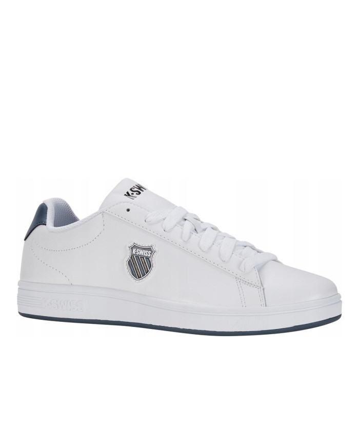 Buty męskie K-Swiss COURT SHIELD 06599-112-M Białe - Sklep online Mastersport