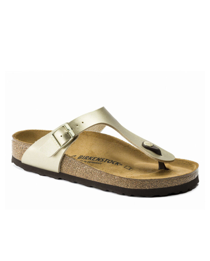 Buty damskie Birkenstock GIZEH BF 1016108 Złote - Sklep online Mastersport