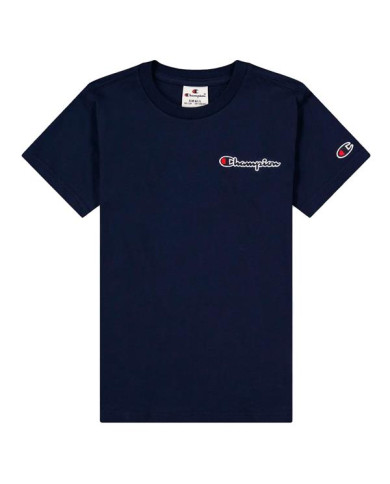 Koszulka dziecięca Champion CREWNECK T-SHIRT 305955BS538 Niebieska - Sklep online Mastersport