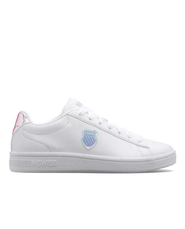 Buty damskie K-Swiss COURT SHIELD 96599-161-M Białe - Sklep online Mastersport