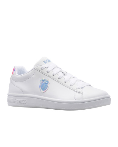 Buty damskie K-Swiss COURT SHIELD 96599-161-M Białe - Sklep online Mastersport