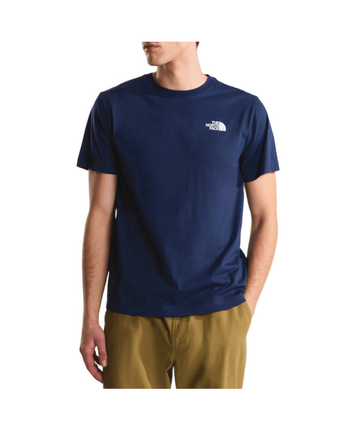 Koszulka męska The North Face M EVO BOX NSE REG SS TEE NF0A8B6K8K2 Fioletowa - Sklep online Mastersport
