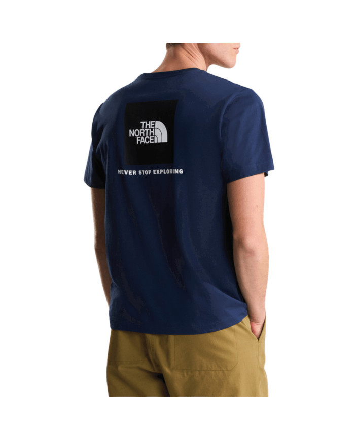 Koszulka męska The North Face M EVO BOX NSE REG SS TEE NF0A8B6K8K2 Fioletowa - Sklep online Mastersport