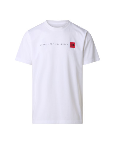 Koszulka męska The North Face M NSE REG SS TEE-GRAPHIC NF0A8GUVFN4 Biała - Sklep online Mastersport