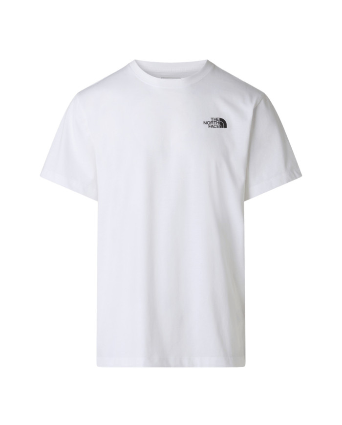 Koszulka męska The North Face M HALF DOME PHOTO REG S NF0A8GV0FN4 Biała - Sklep online Mastersport