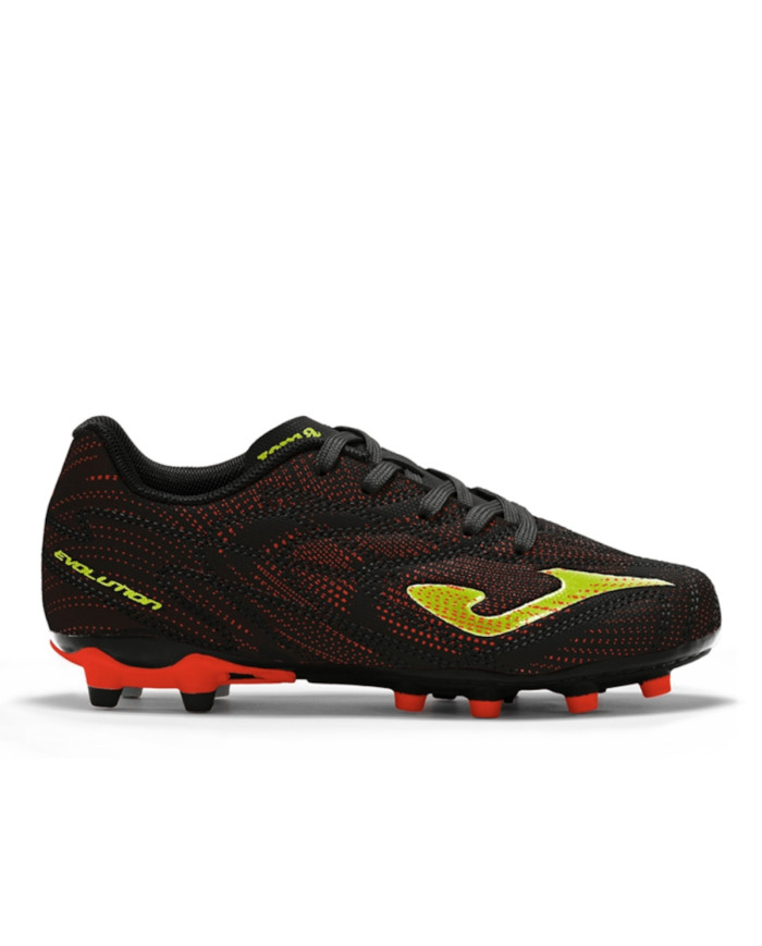 Buty dziecięce Joma EVOLUTION JR 2601 BLACK FG EVJW2601FG Czarne - Sklep online Mastersport