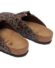 Klapki Birkenstock BOSTON 2.0 KIDS BIRKIBUC JUNIOR NARROW 1032553 Brązowe - Sklep online Mastersport
