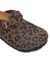 Klapki Birkenstock BOSTON 2.0 KIDS BIRKIBUC JUNIOR NARROW 1032553 Brązowe - Sklep online Mastersport