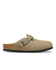 Klapki Birkenstock BOSTON KIDS BIRKIBUC JUNIOR NARROW 1032739 Zielone - Sklep online Mastersport