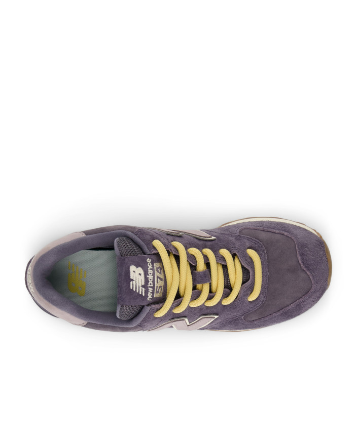 Buty damskie New Balance 574 W5749OU Fioletowe - Sklep online Mastersport