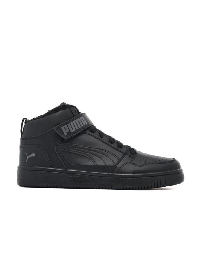 Buty męskie Puma REBOUND MID STRAP WTR 38637601 Czarne - Sklep online Mastersport