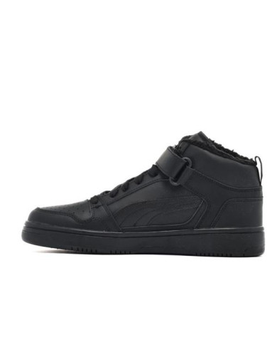 Buty męskie Puma REBOUND MID STRAP WTR 38637601 Czarne - Sklep online Mastersport