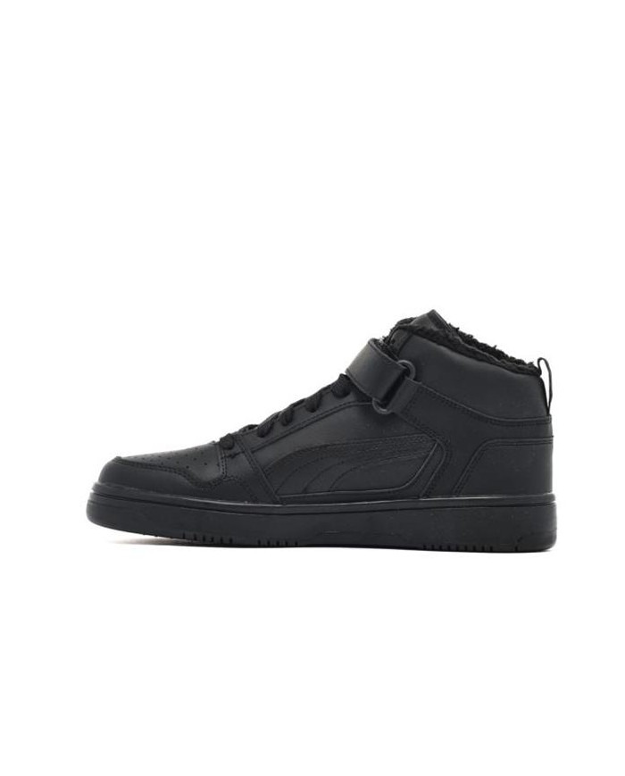 Buty męskie Puma REBOUND MID STRAP WTR 38637601 Czarne - Sklep online Mastersport