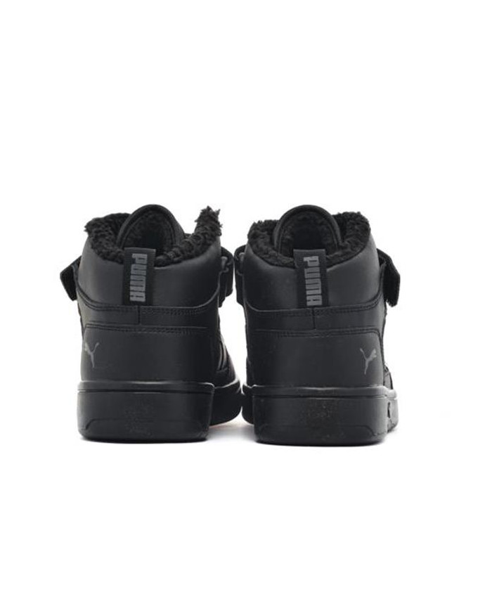 Buty męskie Puma REBOUND MID STRAP WTR 38637601 Czarne - Sklep online Mastersport