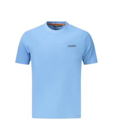 Koszulka męska Napapijri S-SMALL BOX SS BLUE JASPER NP0A88TRB9A Niebieska - Sklep online Mastersport