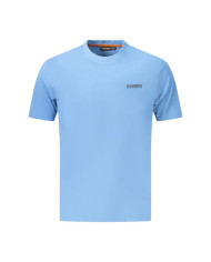 Koszulka męska Napapijri S-SMALL BOX SS BLUE JASPER NP0A88TRB9A Niebieska - Sklep online Mastersport