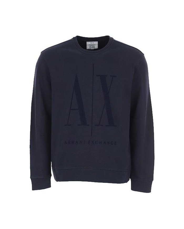 Bluza męska Armani Exchange FELPA 8NZMPD-ZJ1ZZ-1510 Czarna - Sklep online Mastersport