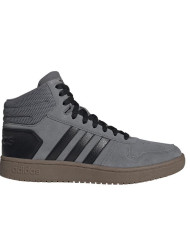 Buty męskie adidas Core HOOPS 2.0 MID EE7367 Szare - Sklep online Mastersport