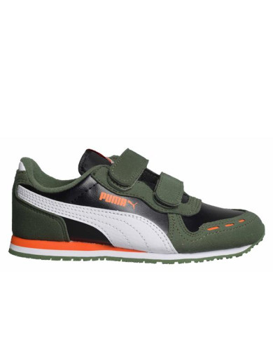 Buty dziecięce Puma CABANA RACER SL V PS 36073287 Zielone - Sklep online Mastersport