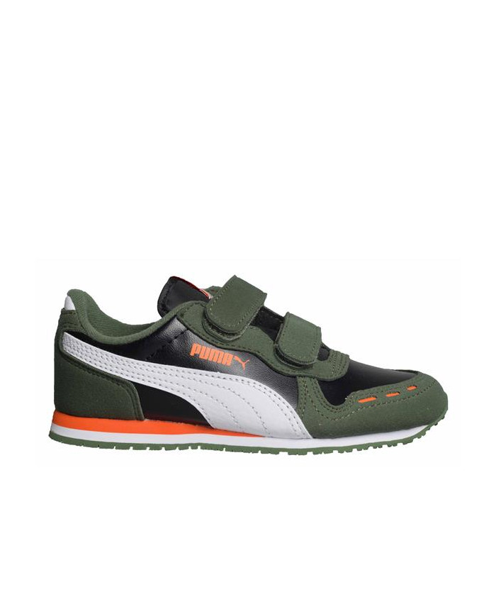 Buty dziecięce Puma CABANA RACER SL V PS 36073287 Zielone - Sklep online Mastersport