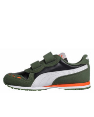 Buty dziecięce Puma CABANA RACER SL V PS 36073287 Zielone - Sklep online Mastersport
