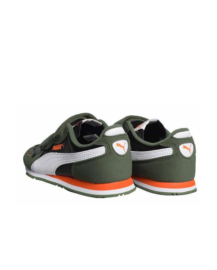 Buty dziecięce Puma CABANA RACER SL V PS 36073287 Zielone - Sklep online Mastersport