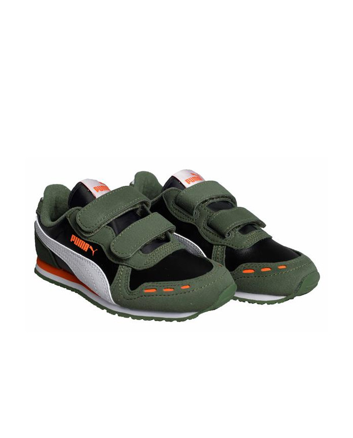 Buty dziecięce Puma CABANA RACER SL V PS 36073287 Zielone - Sklep online Mastersport