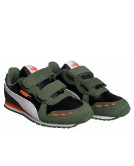 Buty dziecięce Puma CABANA RACER SL V PS 36073287 Zielone - Sklep online Mastersport