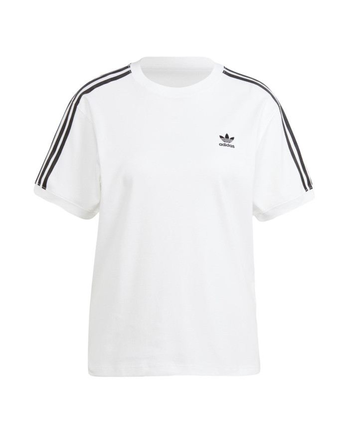 Koszulka damska adidas Originals 3 STRIPE TEE IR8051 Biała - Sklep online Mastersport
