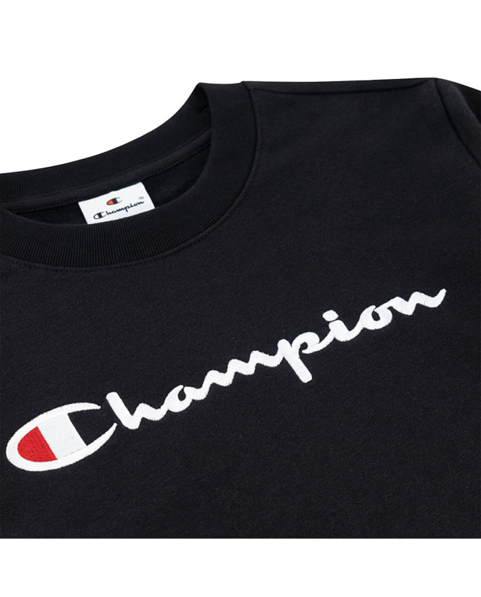 Bluza Champion CREWNECK SWEATSHIRT 404331KK001 Czarna - Sklep online Mastersport