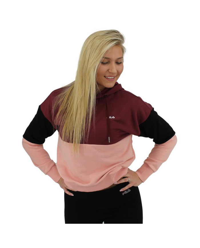 Bluza damska Fila fila SANJA CROPPED W 687977A816 Czerwona - Sklep online Mastersport