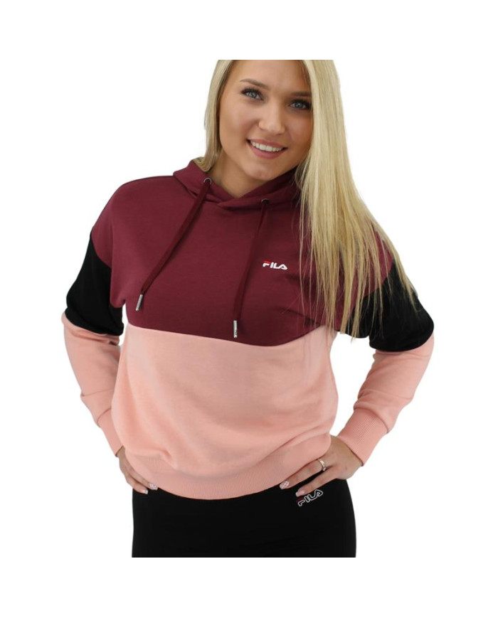 Bluza damska Fila fila SANJA CROPPED W 687977A816 Czerwona - Sklep online Mastersport