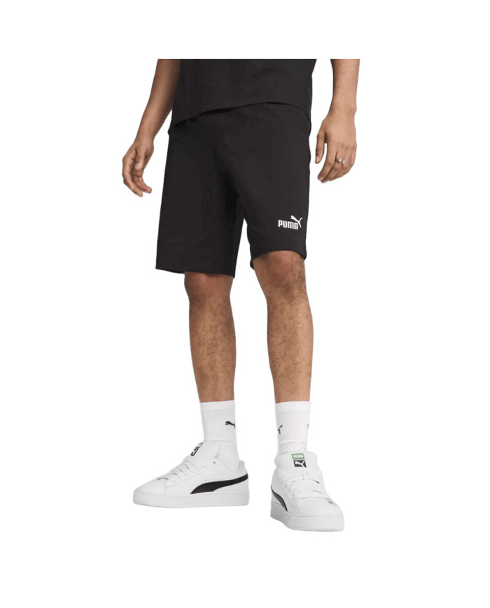 Szorty męskie Puma ESS LOGO JERSEY SHORTS 10 68260001 Czarne - Sklep online Mastersport