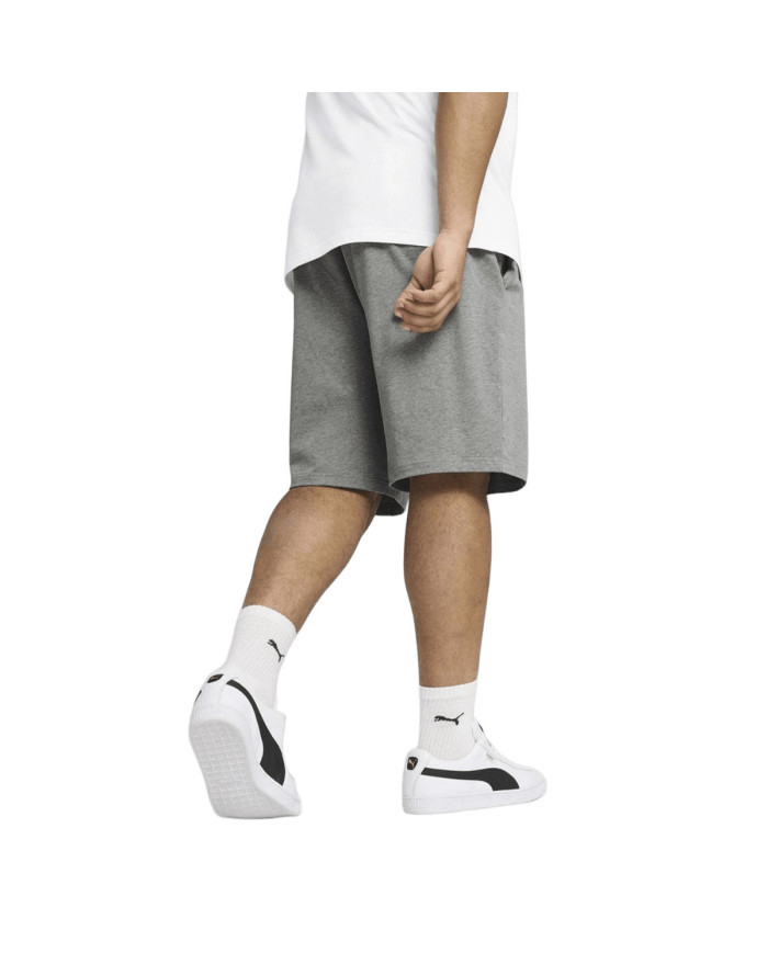 Szorty męskie Puma ESS LOGO JERSEY SHORTS 10 68260003 Szare - Sklep online Mastersport