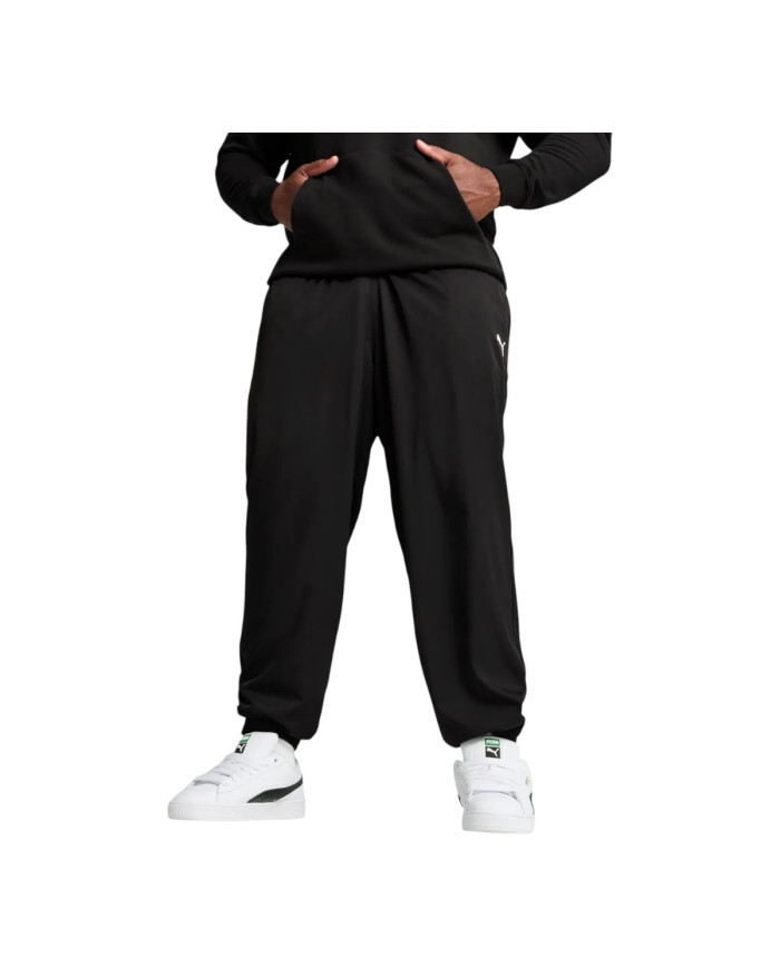 Dres męski Puma ESS WOVEN PANTS CL 68262201 Czarny - Sklep online Mastersport