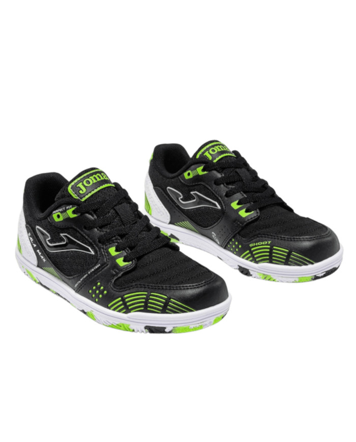 Buty dziecięce Joma SALA MAX JR 2601 BLACK IN SMJW2601IN Czarne - Sklep online Mastersport