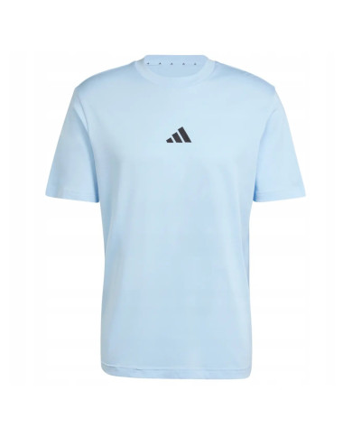 Koszulka męska adidas Performance M SL SJ TEE JF1101 Niebieska - Sklep online Mastersport