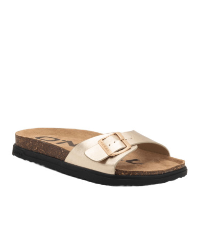 Klapki damskie O'Neill SOLANA SLIDER WOMEN LOW 90261039.80A Złote - Sklep online Mastersport