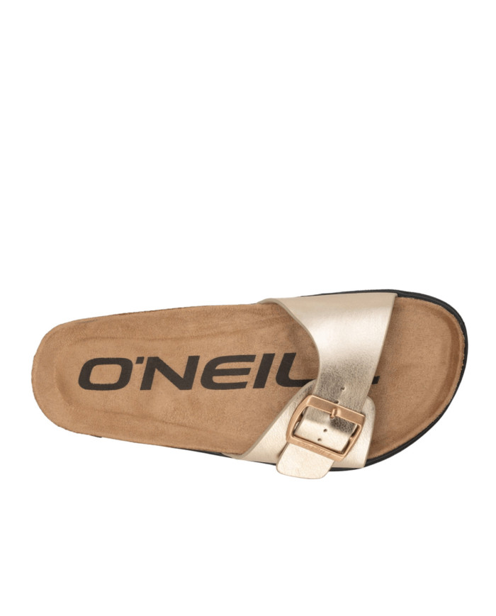 Klapki damskie O'Neill SOLANA SLIDER WOMEN LOW 90261039.80A Złote - Sklep online Mastersport