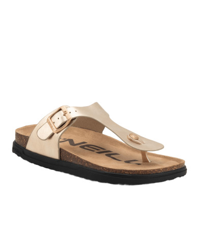 Klapki damskie O'Neill AVALON WOMEN LOW 90261040.80A Złote - Sklep online Mastersport