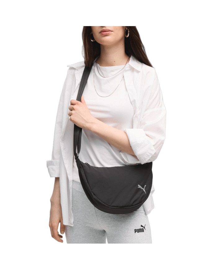 Torba Puma HER HALF MOON BAG 09276901 Czarna - Sklep online Mastersport