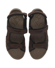 Sandały męskie Wrangler BUSTER SANDAL MEN LOW 20261063.IKU Brązowe - Sklep online Mastersport