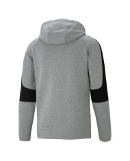 Bluza męska Puma EVOSTRIPE CORE FZ HOODIE 58581203 Szara - Sklep online Mastersport