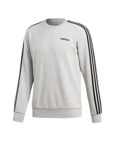 Bluza męska adidas Core E 3S CREW FT DU0486 Szara - Sklep online Mastersport