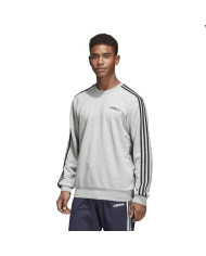 Bluza męska adidas Core E 3S CREW FT DU0486 Szara - Sklep online Mastersport