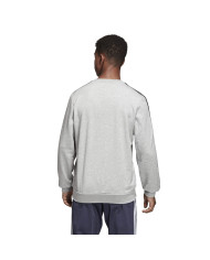 Bluza męska adidas Core E 3S CREW FT DU0486 Szara - Sklep online Mastersport