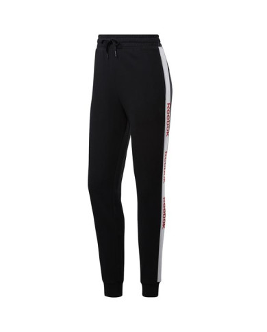 Spodnie damskie Reebok TE LINEAR LOGO PANT FK6691 Czarne - Sklep online Mastersport