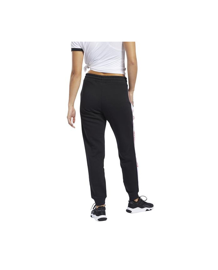 Spodnie damskie Reebok TE LINEAR LOGO PANT FK6691 Czarne - Sklep online Mastersport