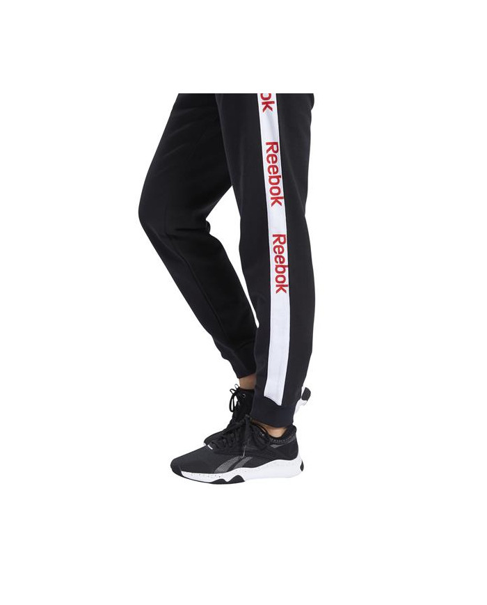 Spodnie damskie Reebok TE LINEAR LOGO PANT FK6691 Czarne - Sklep online Mastersport